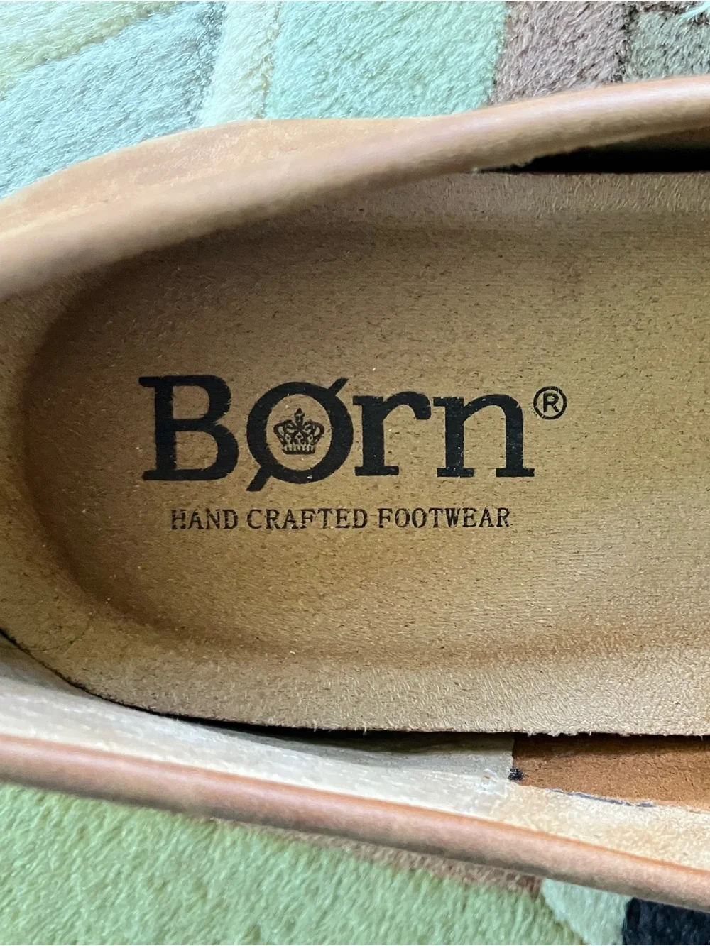 Born Caleb Men’s Loafers Brown Leather Size 10.5